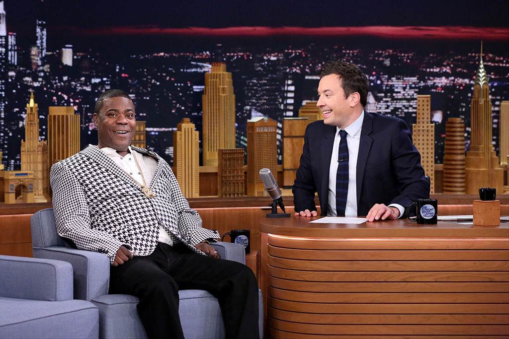 Tracy Morgan, Jimmy Fallon, The Tonight Show Tracy Morgan, Jimmy Fallon, The Tonight Show